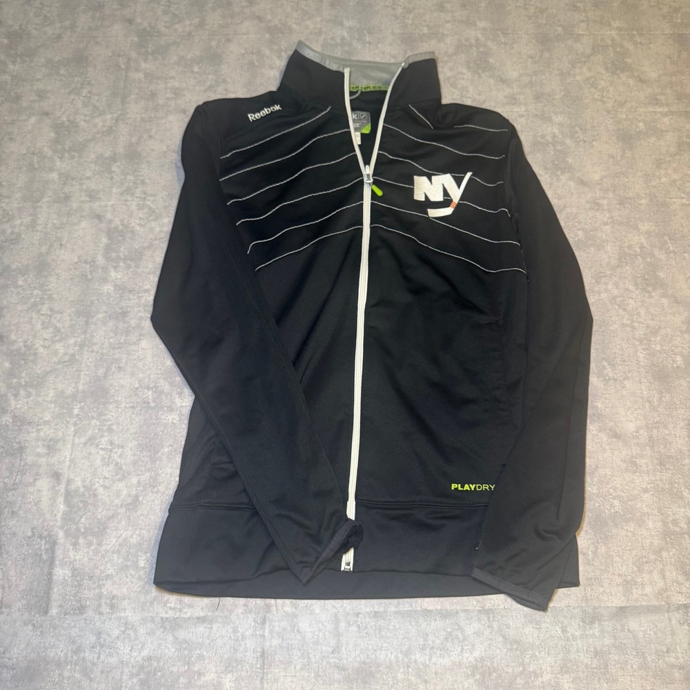 Reebok NHL New York Islanders Center Ice PlayDry Full Zip Track Jacket Men Small